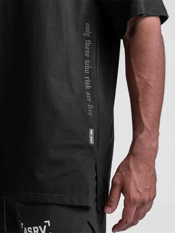 Ultimate Comfort Men's Quick-Dry Knitted Sports T-Shirt - Short Sleeve Round Neck for All-Day Leisure and Activity - MENLL